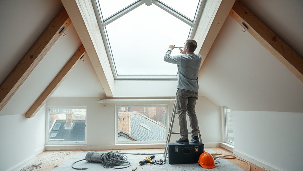 Electric Skylight Installation East Sheen