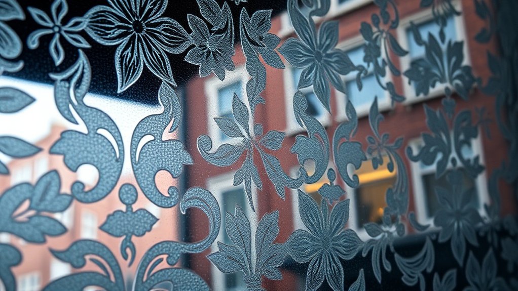 Patterned Decorative Glass East Sheen